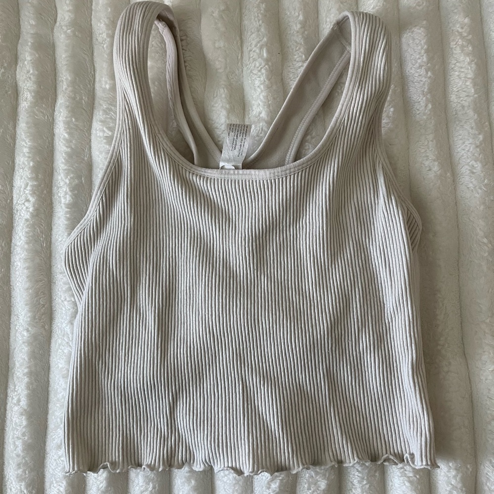 Yogalicious Ribbed Tank Top - Picture 1 of 4